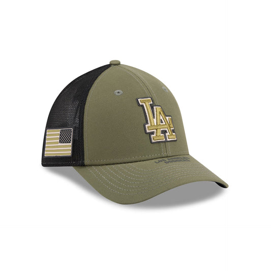 Los Angeles Dodgers Armed Forces Day 2026 39THIRTY M-Crown Stretch Fit Hat