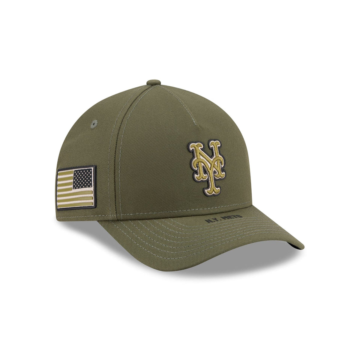 New York Mets Armed Forces Day 2026 9FORTY M-Crown A-Frame Snapback Hat