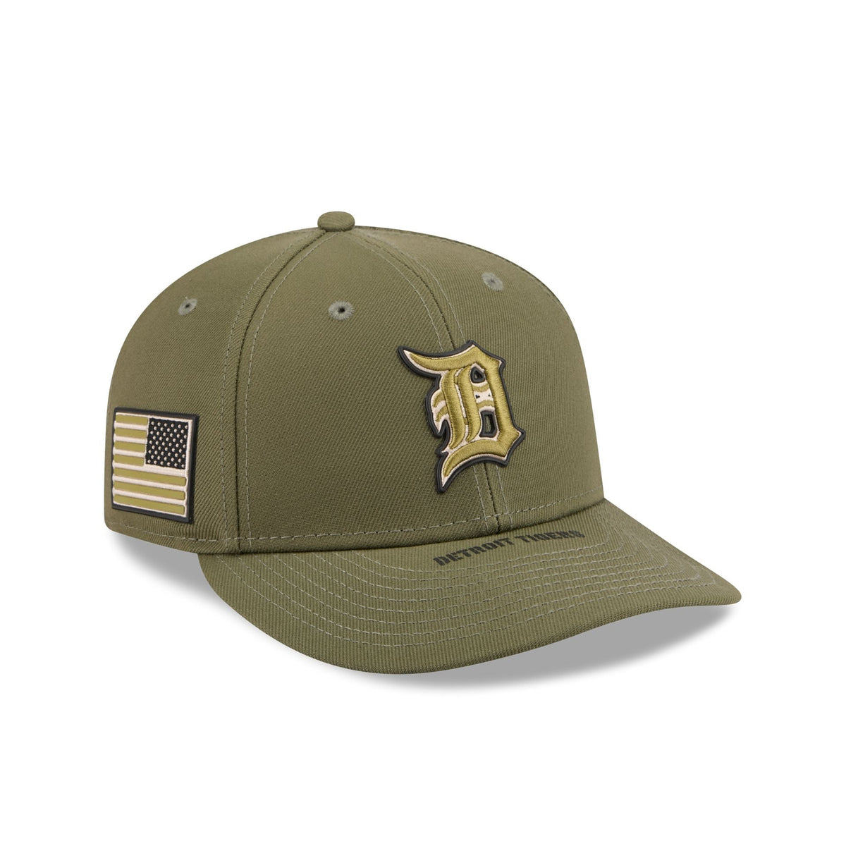 Detroit Tigers Armed Forces Day 2026 Low Profile 59FIFTY Fitted Hat