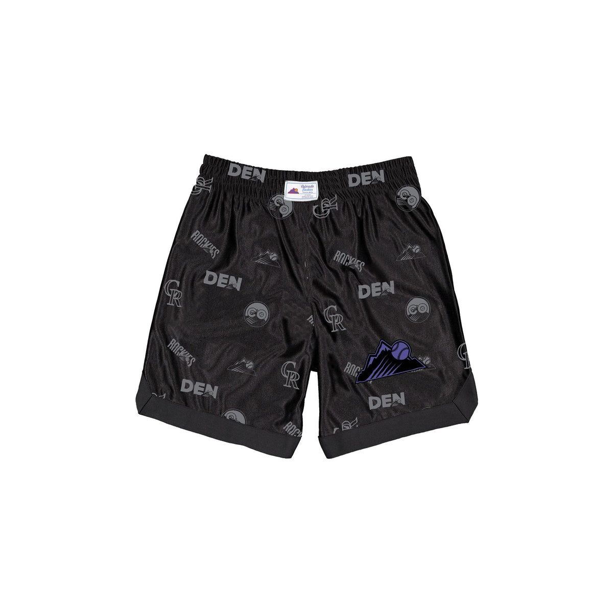 Colorado Rockies 2026 City Connect Black Shorts