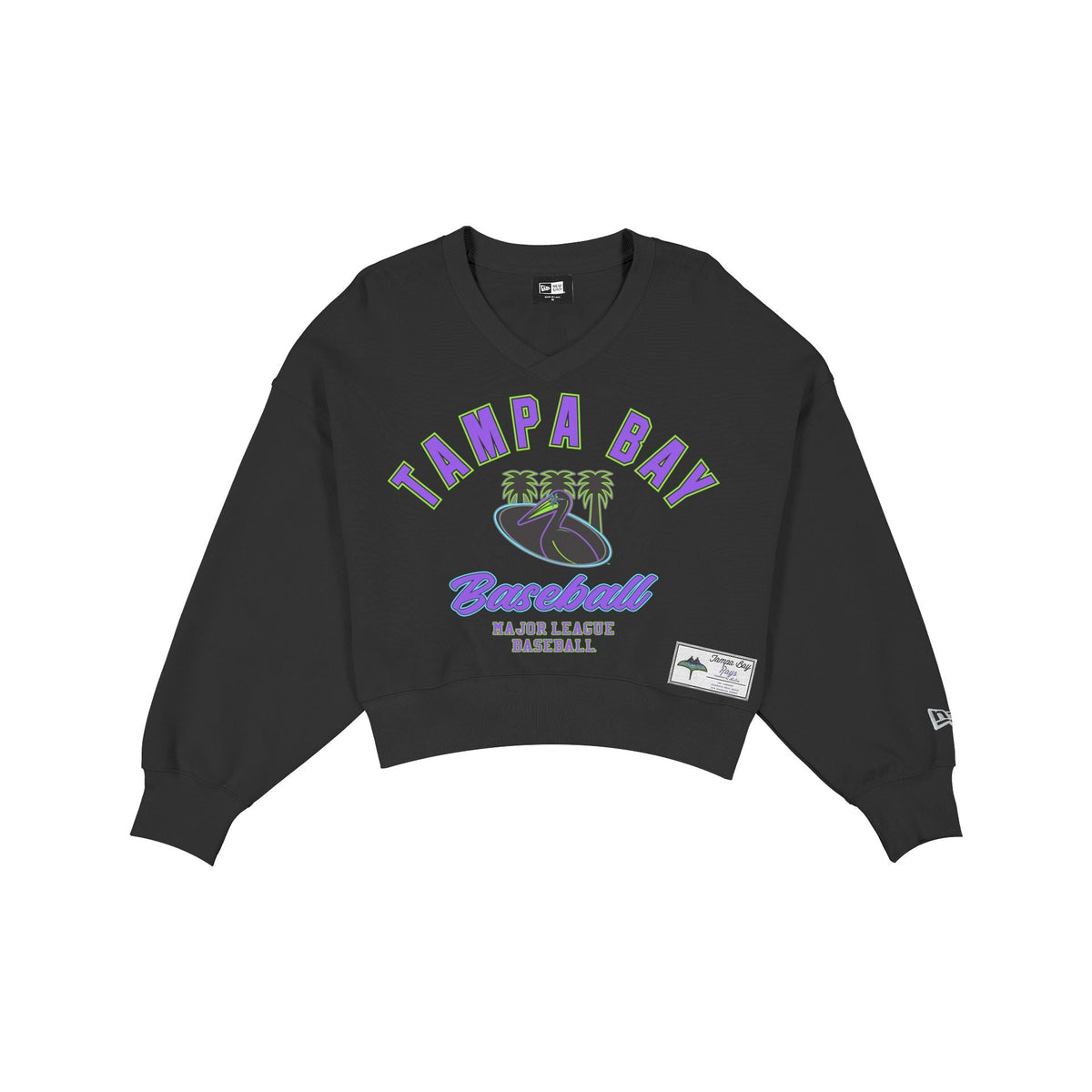 Tampa Bay Rays 2026 City Connect Women's Cropped Crewneck