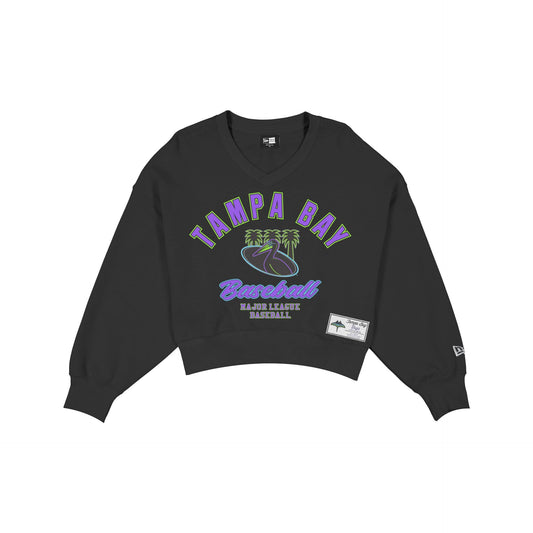 Tampa Bay Rays 2026 City Connect Women's Cropped Crewneck