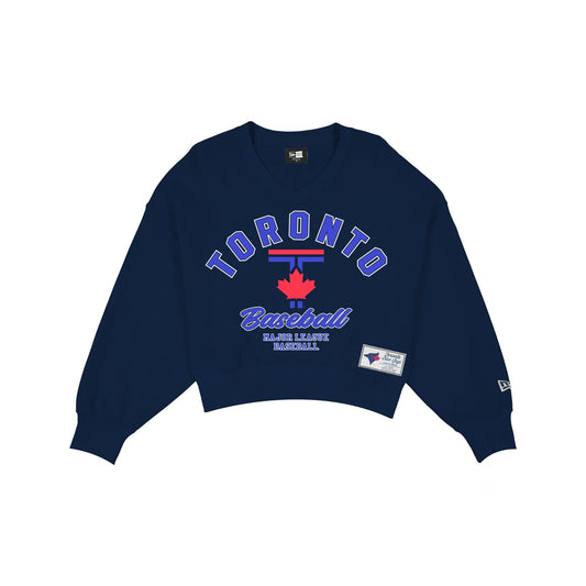 Toronto Blue Jays 2026 City Connect Women's Cropped Crewneck
