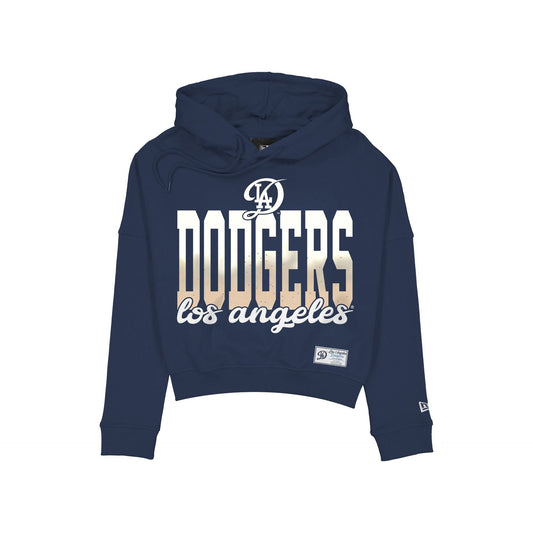 Los Angeles Dodgers 2026 City Connect Women's Cropped Hoodie