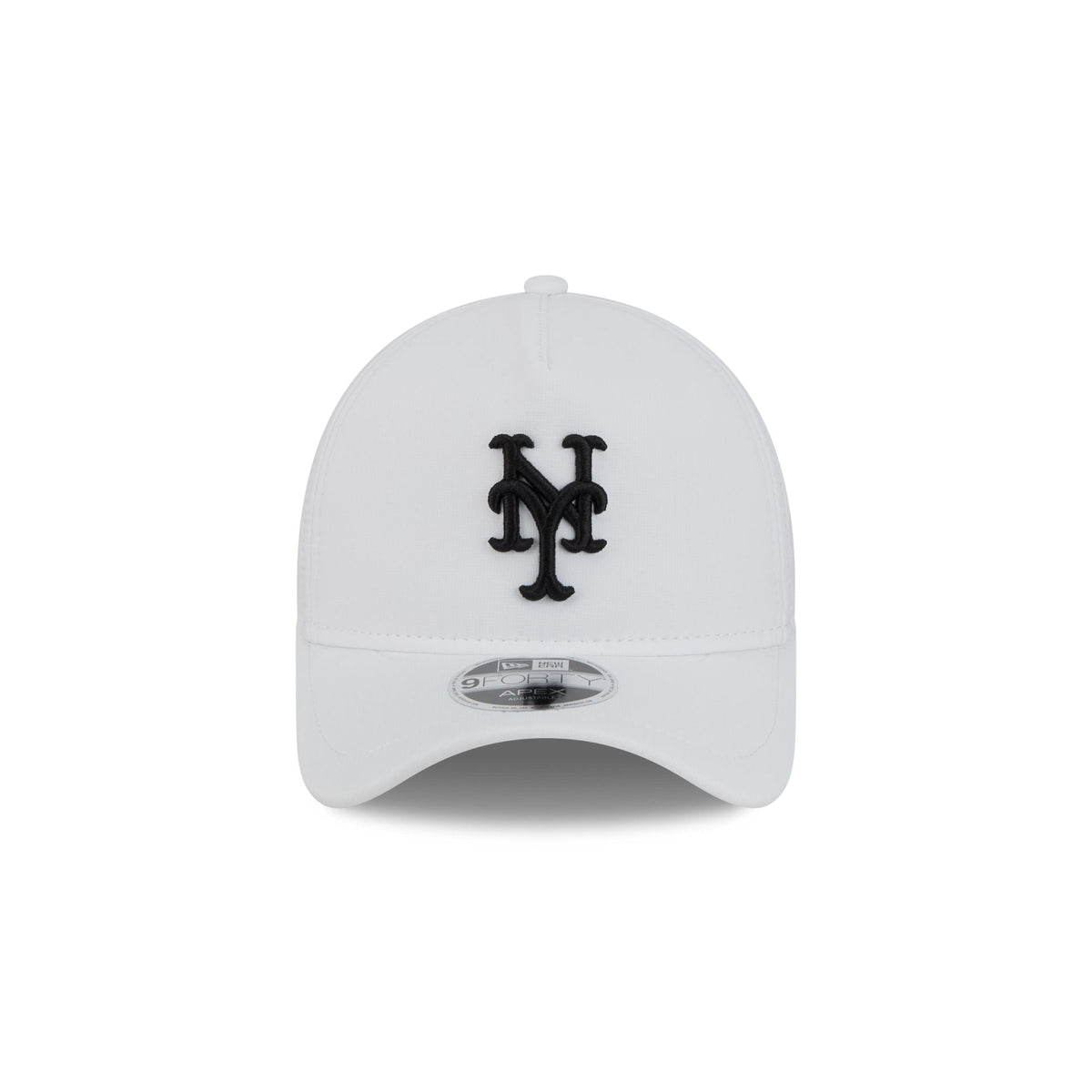 New York Mets White 9FORTY APEX Snapback Hat