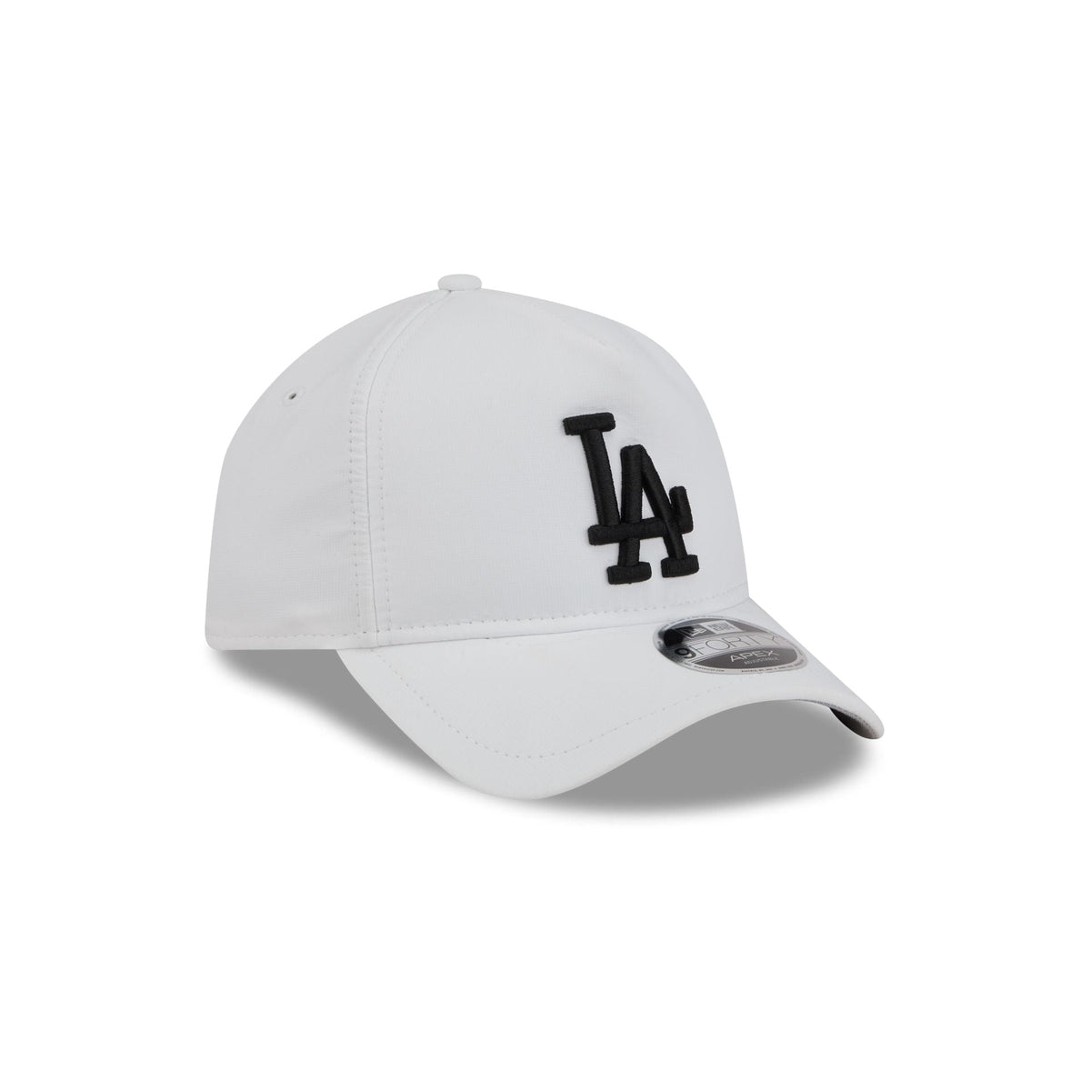 Los Angeles Dodgers White 9FORTY APEX Snapback Hat