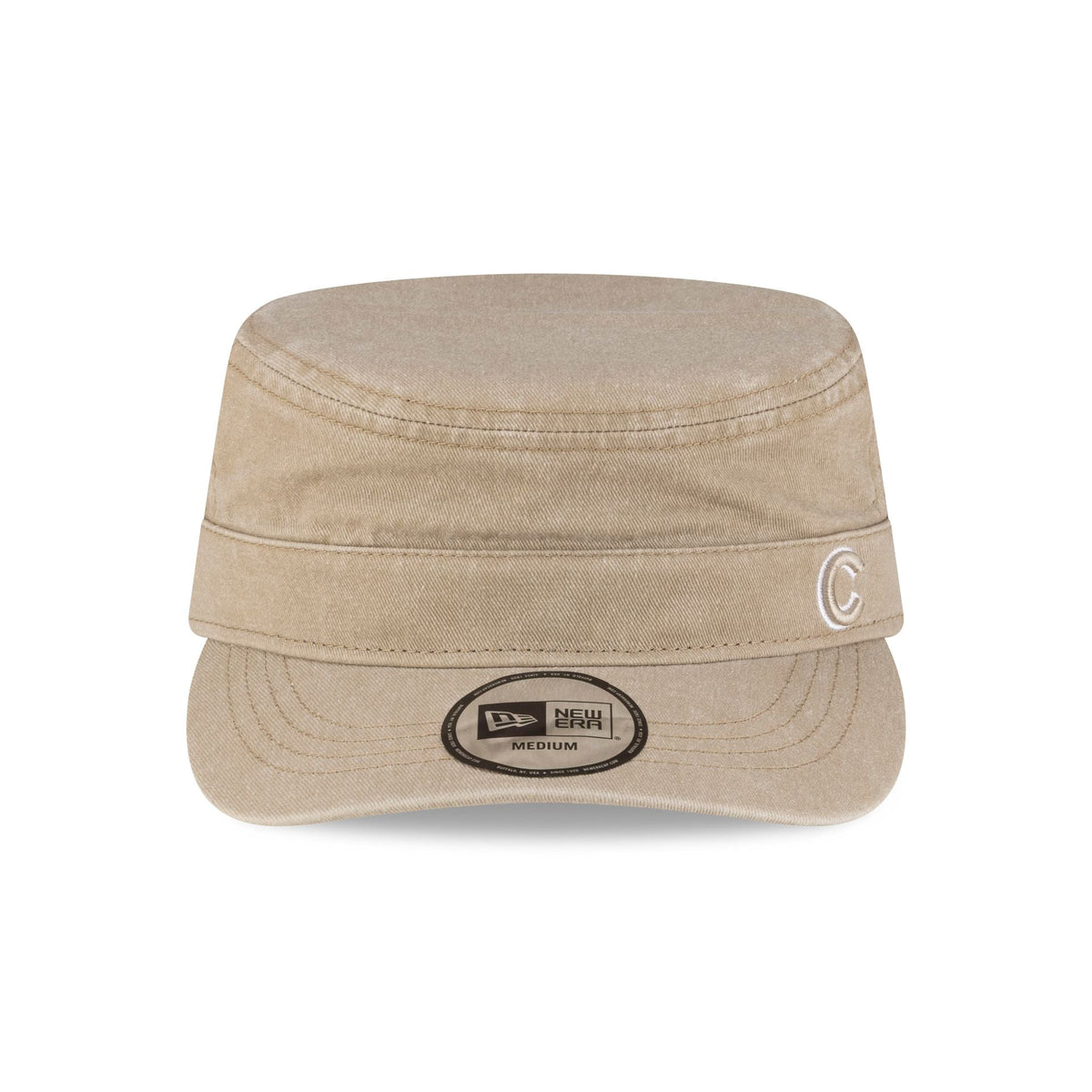 Chicago Cubs Pigment Dye Khaki Military Cap