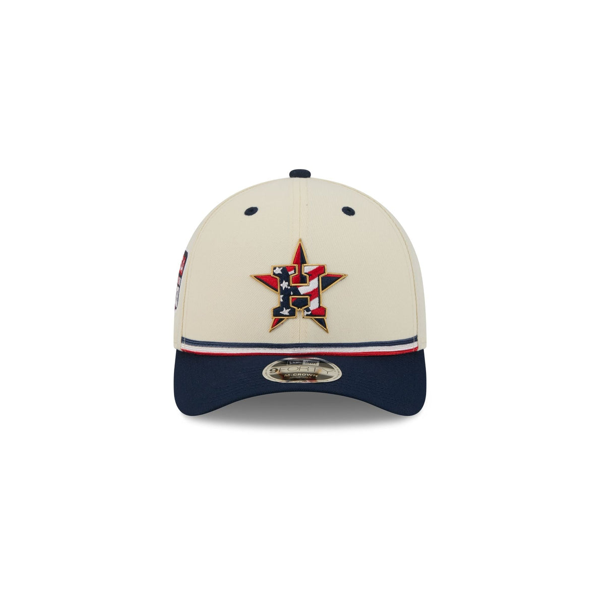 Houston Astros Independence Day 2026 Kids 9FORTY M-Crown Snapback Hat