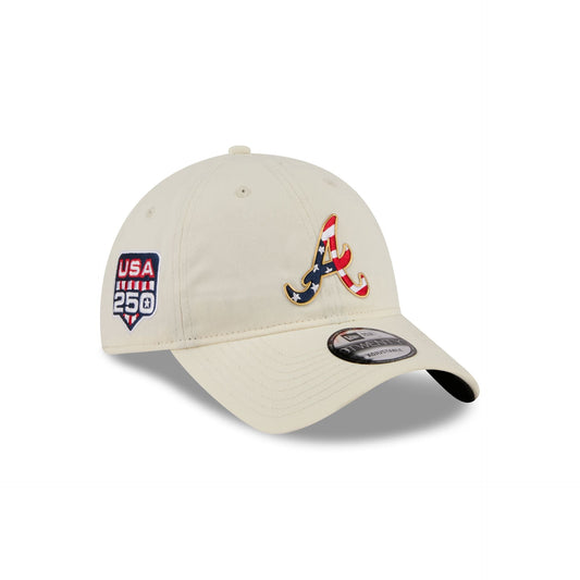 Atlanta Braves Independence Day 2026 9TWENTY Adjustable Hat