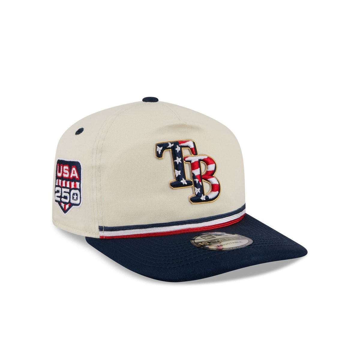 Tampa Bay Rays Independence Day 2026 19TWENTY Snapback Hat