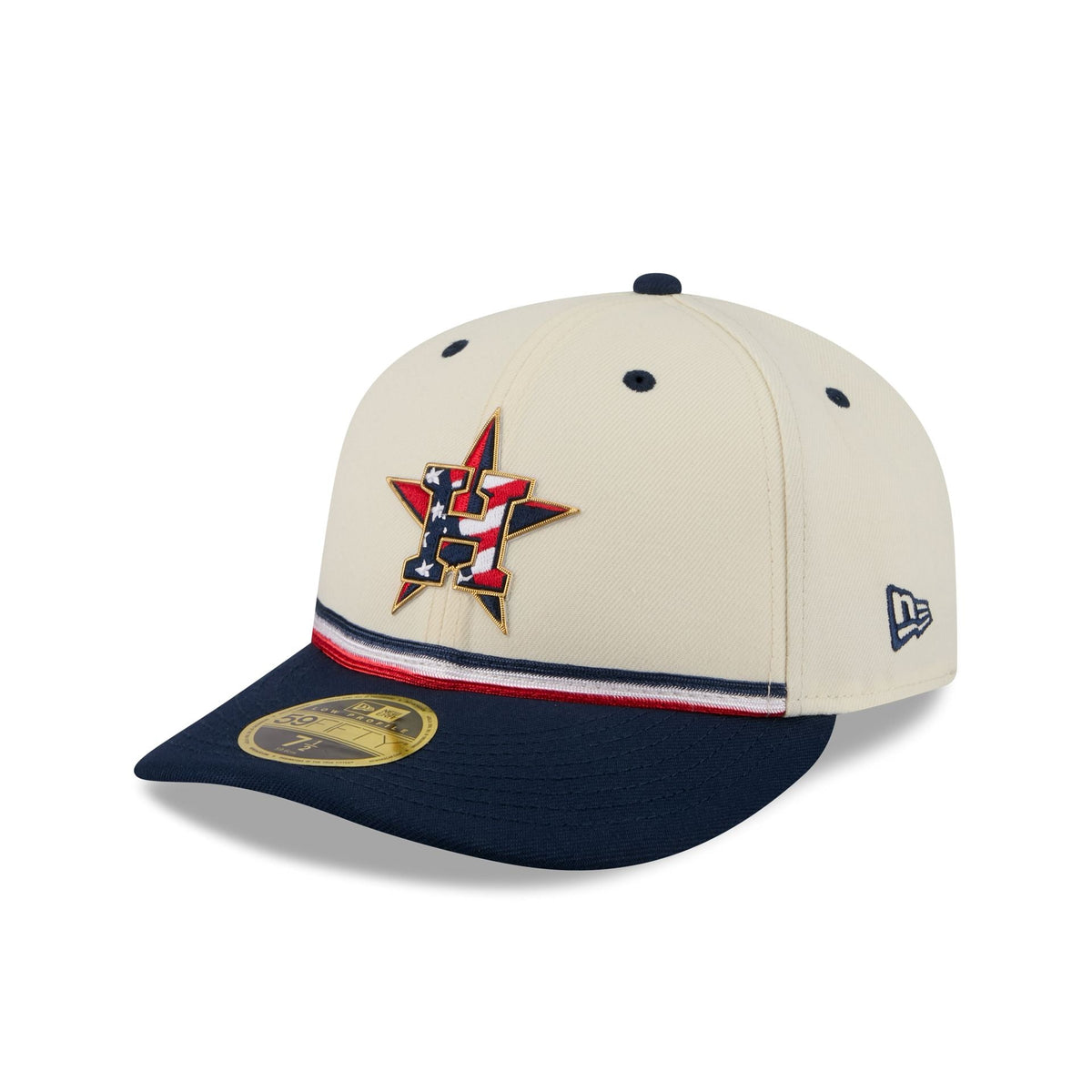 Houston Astros Independence Day 2026 Low Profile 59FIFTY Fitted Hat