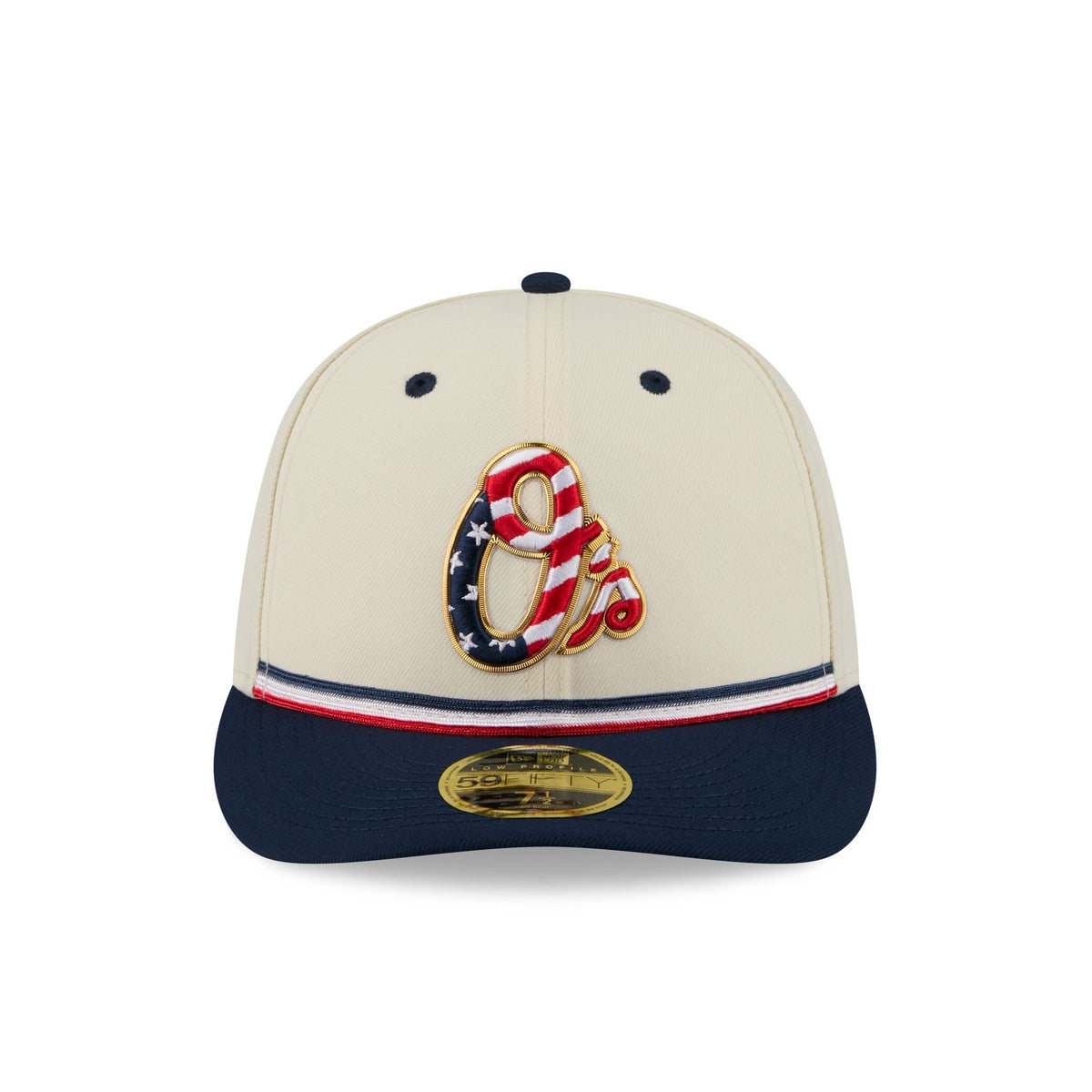 Baltimore Orioles Independence Day 2026 Low Profile 59FIFTY Fitted Hat