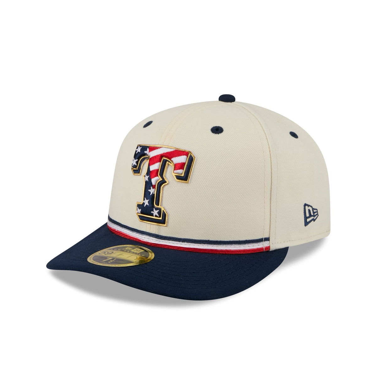 Texas Rangers Independence Day 2026 Low Profile 59FIFTY Fitted Hat