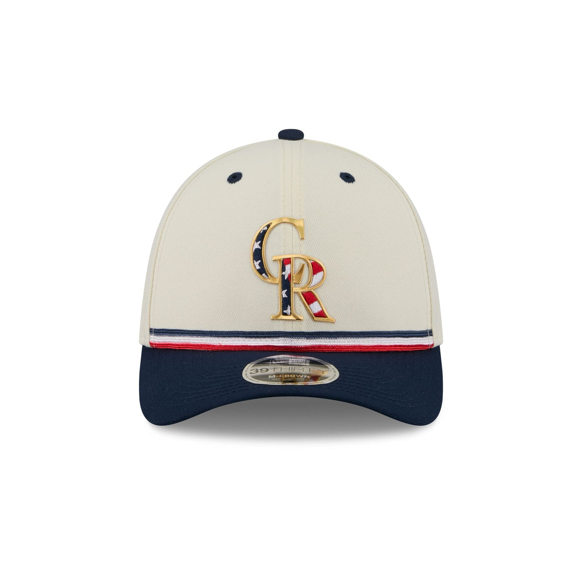 Colorado Rockies Independence Day 2026 39THIRTY M-Crown Stretch Fit Hat