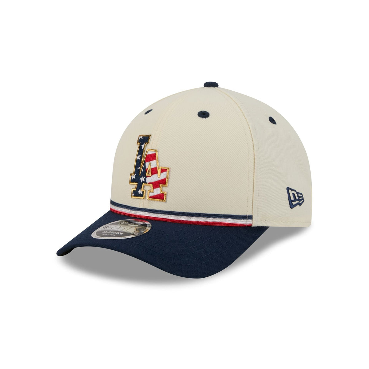 Los Angeles Dodgers Independence Day 2026 9FORTY M-Crown Snapback Hat