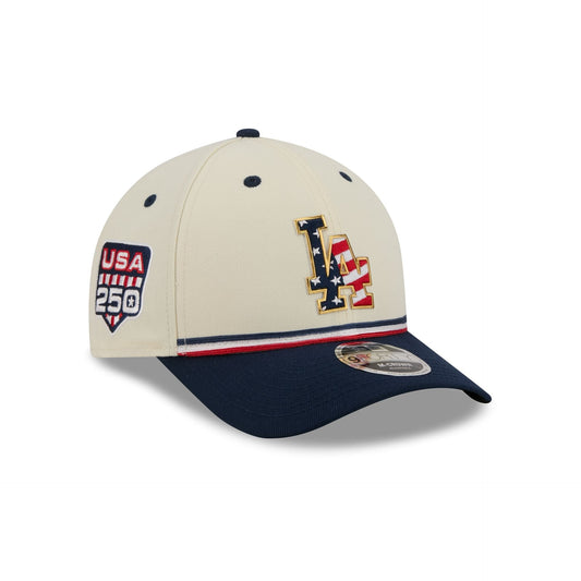 Los Angeles Dodgers Independence Day 2026 9FORTY M-Crown Snapback Hat