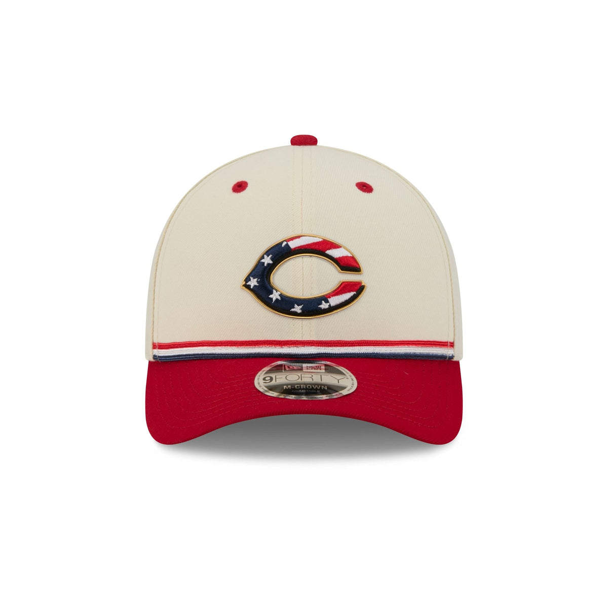 Cincinnati Reds Independence Day 2026 9FORTY M-Crown Snapback Hat