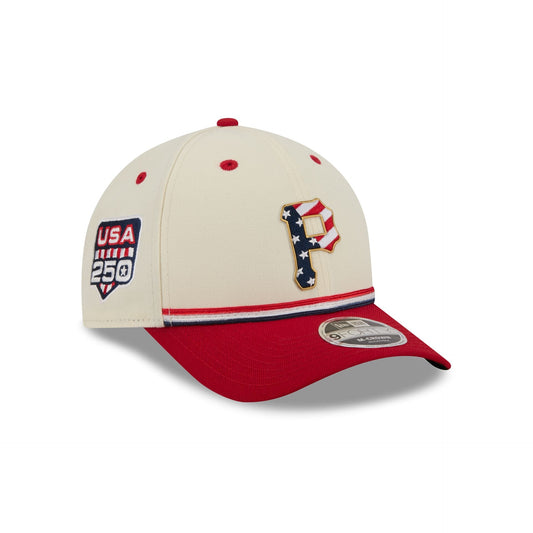 Pittsburgh Pirates Independence Day 2026 9FORTY M-Crown Snapback Hat