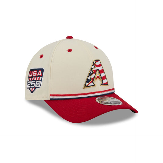 Arizona Diamondbacks Independence Day 2026 9FORTY M-Crown Snapback Hat