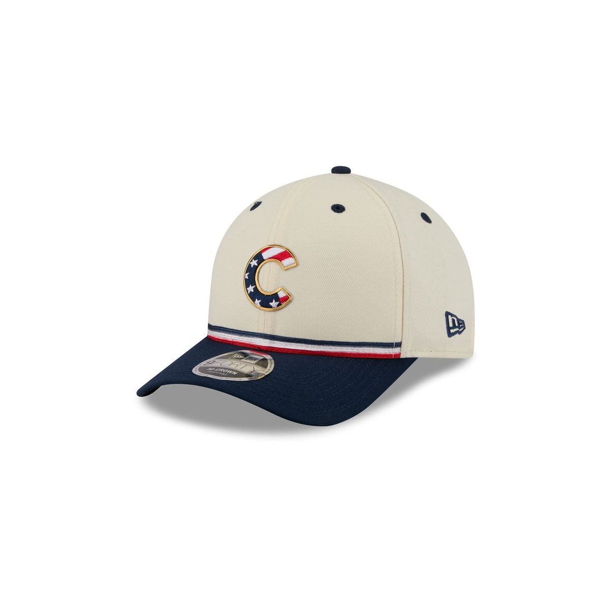 Chicago Cubs Independence Day 2026 Kids 9FORTY M-Crown Snapback Hat