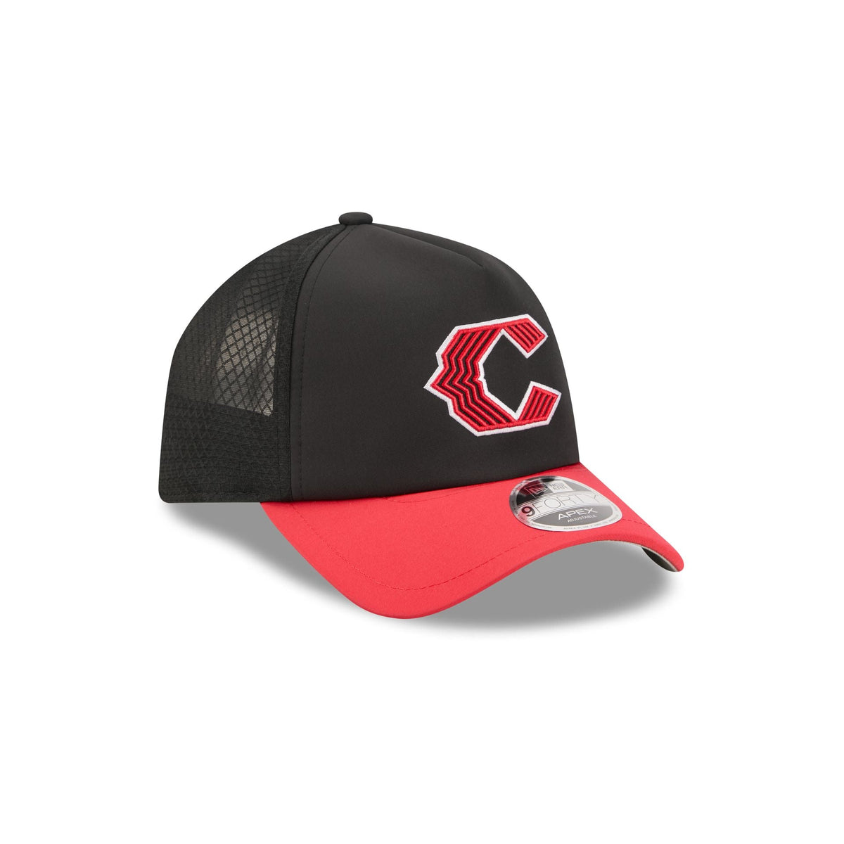 Cincinnati Reds 2026 City Connect Batting Practice 9FORTY APEX Snapback Hat