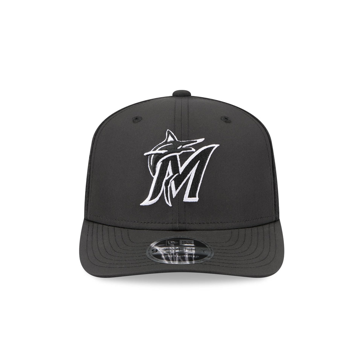 Miami Marlins 2026 Batting Practice Fan Pack 9SEVENTY Stretch-Snap Hat