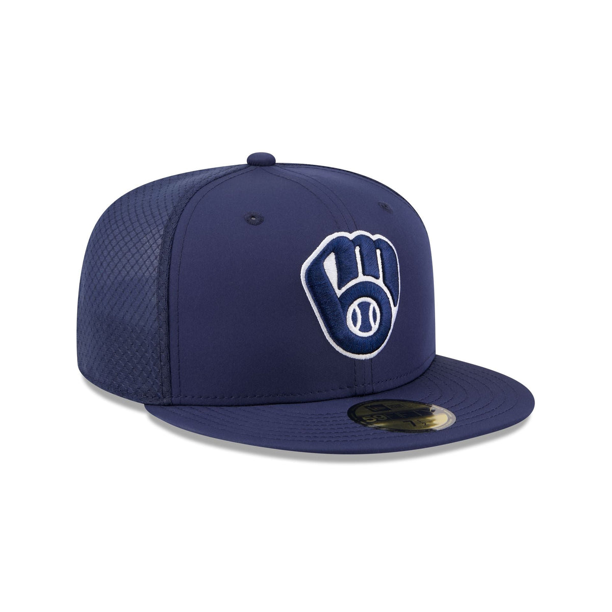 Milwaukee Brewers 2026 Batting Practice Fan Pack 59FIFTY Fitted Hat