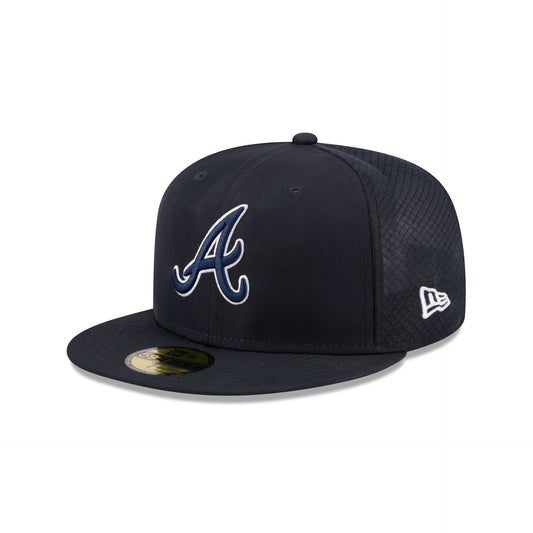 Atlanta Braves 2026 Batting Practice Fan Pack 59FIFTY Fitted Hat