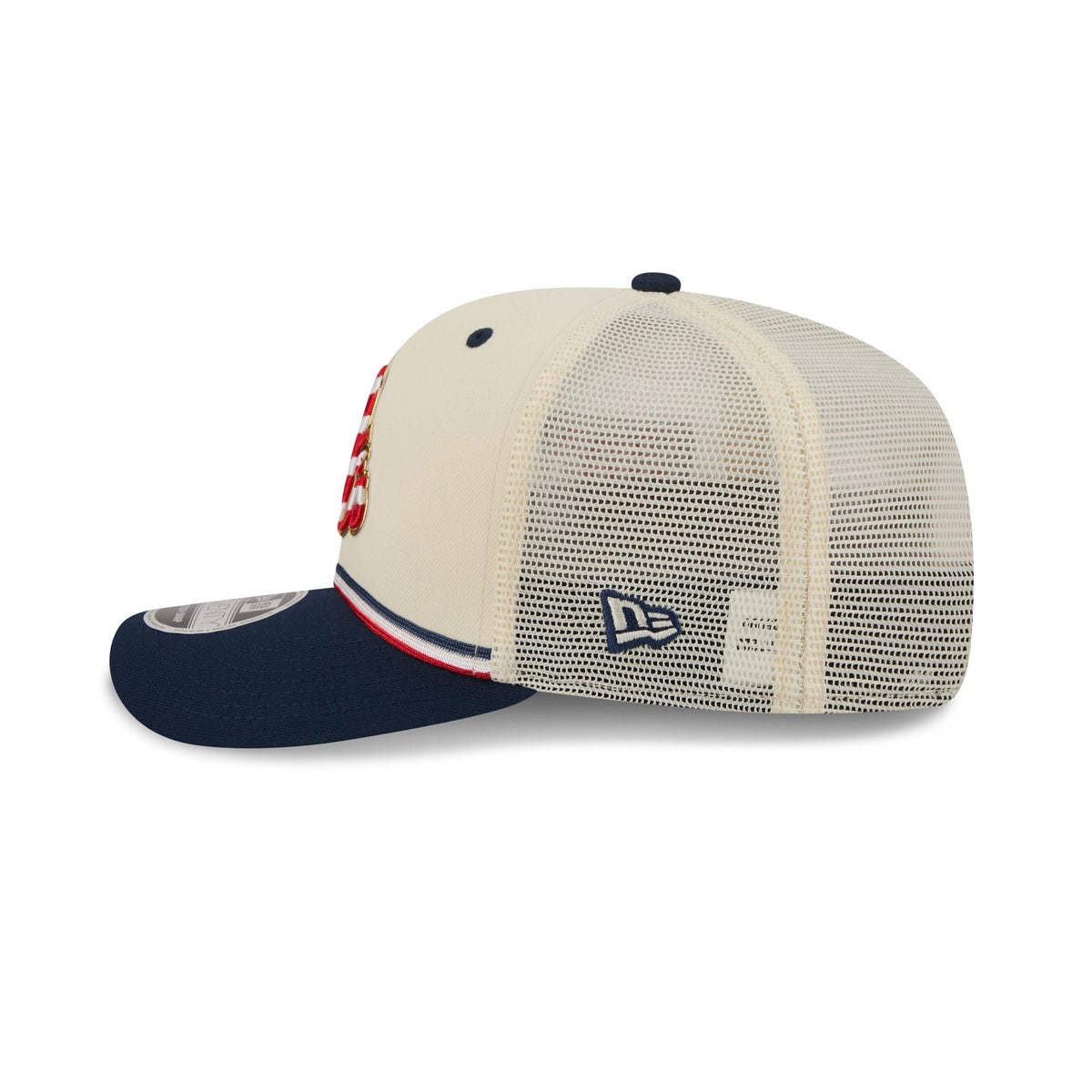 Baltimore Orioles Independence Day 2026 9SEVENTY Trucker Hat