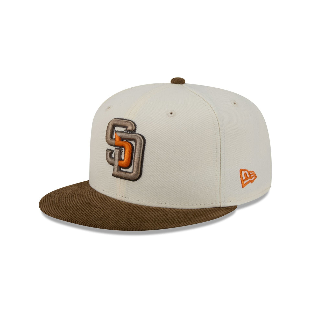 Just Caps Corduroy Chrome San Diego Padres 59FIFTY Fitted Hat