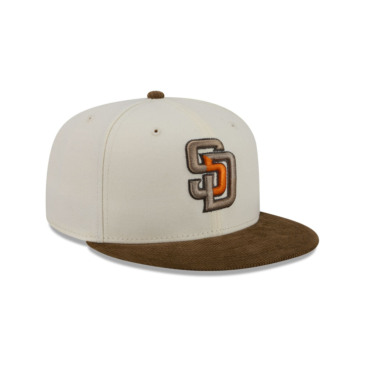 Just Caps Corduroy Chrome San Diego Padres 59FIFTY Fitted Hat