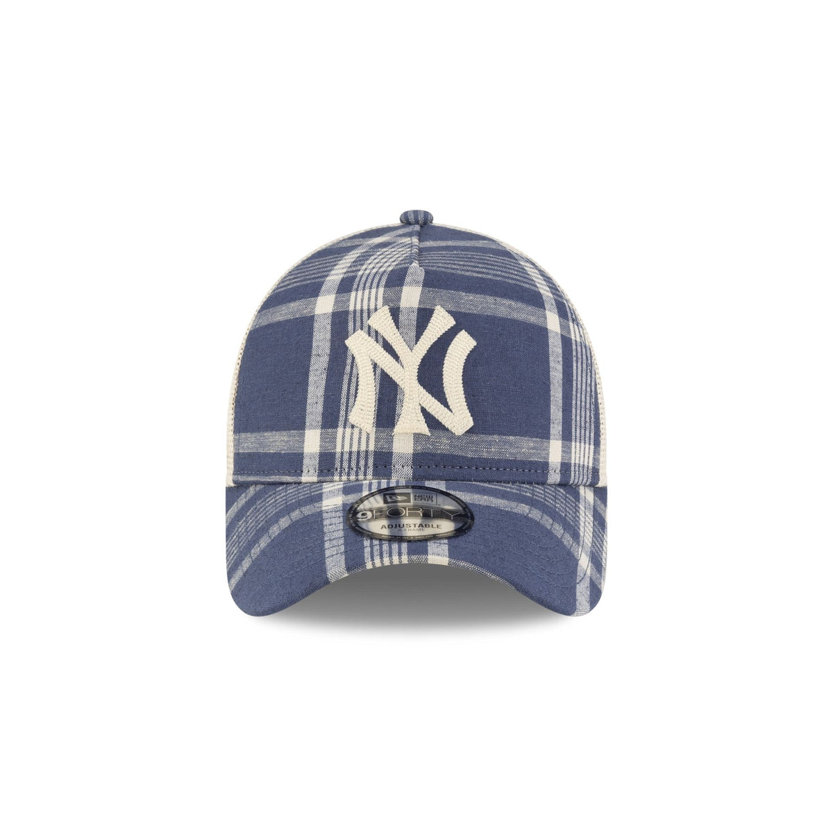 Ralph Lauren x New York Yankees Plaid 9FORTY A-Frame Trucker Hat