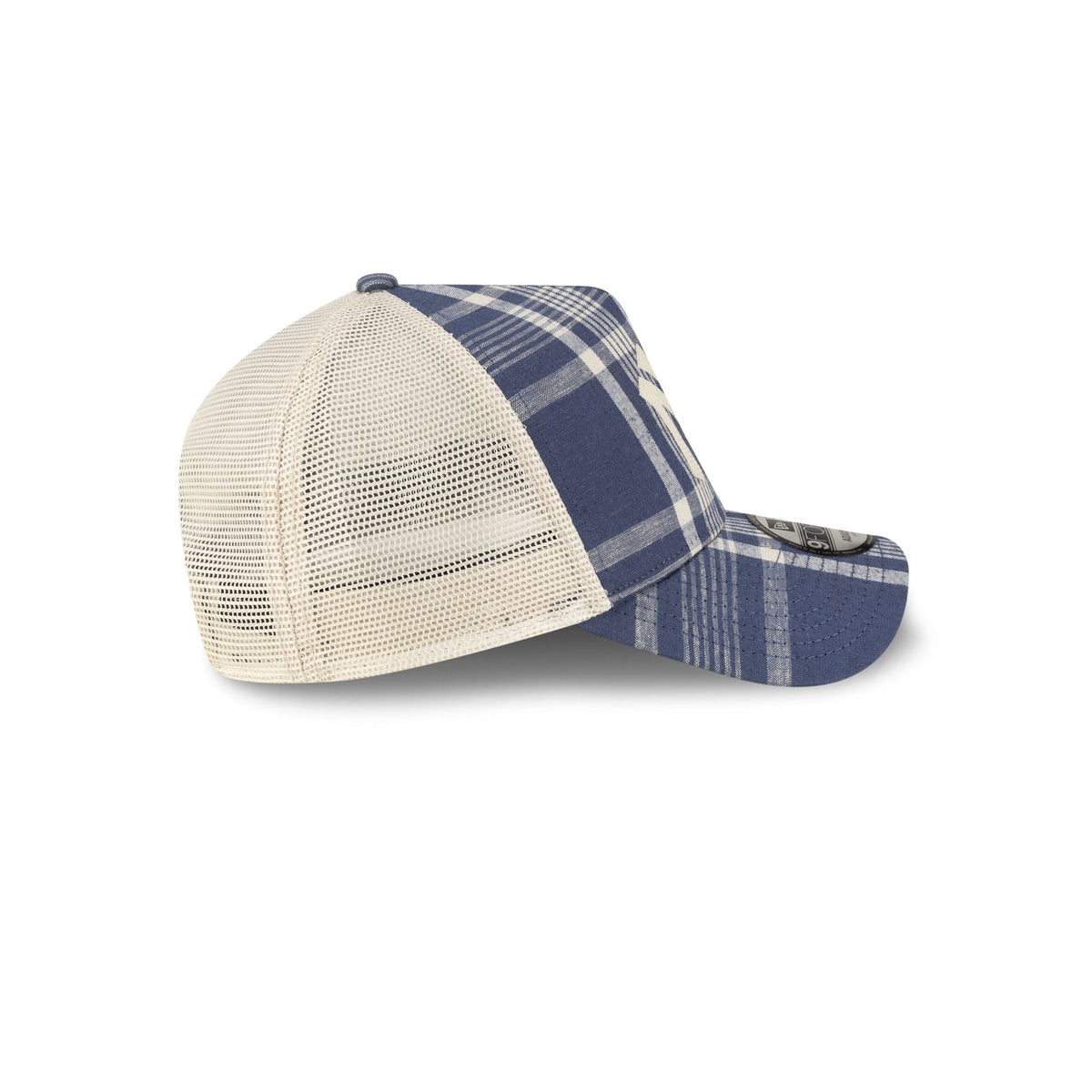 Ralph Lauren x New York Yankees Plaid 9FORTY A-Frame Trucker Hat