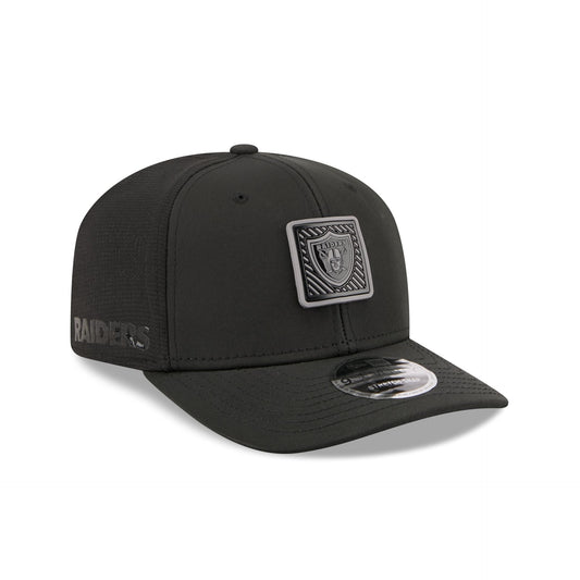 Las Vegas Raiders 2026 Training Black 9SEVENTY Stretch-Snap Hat