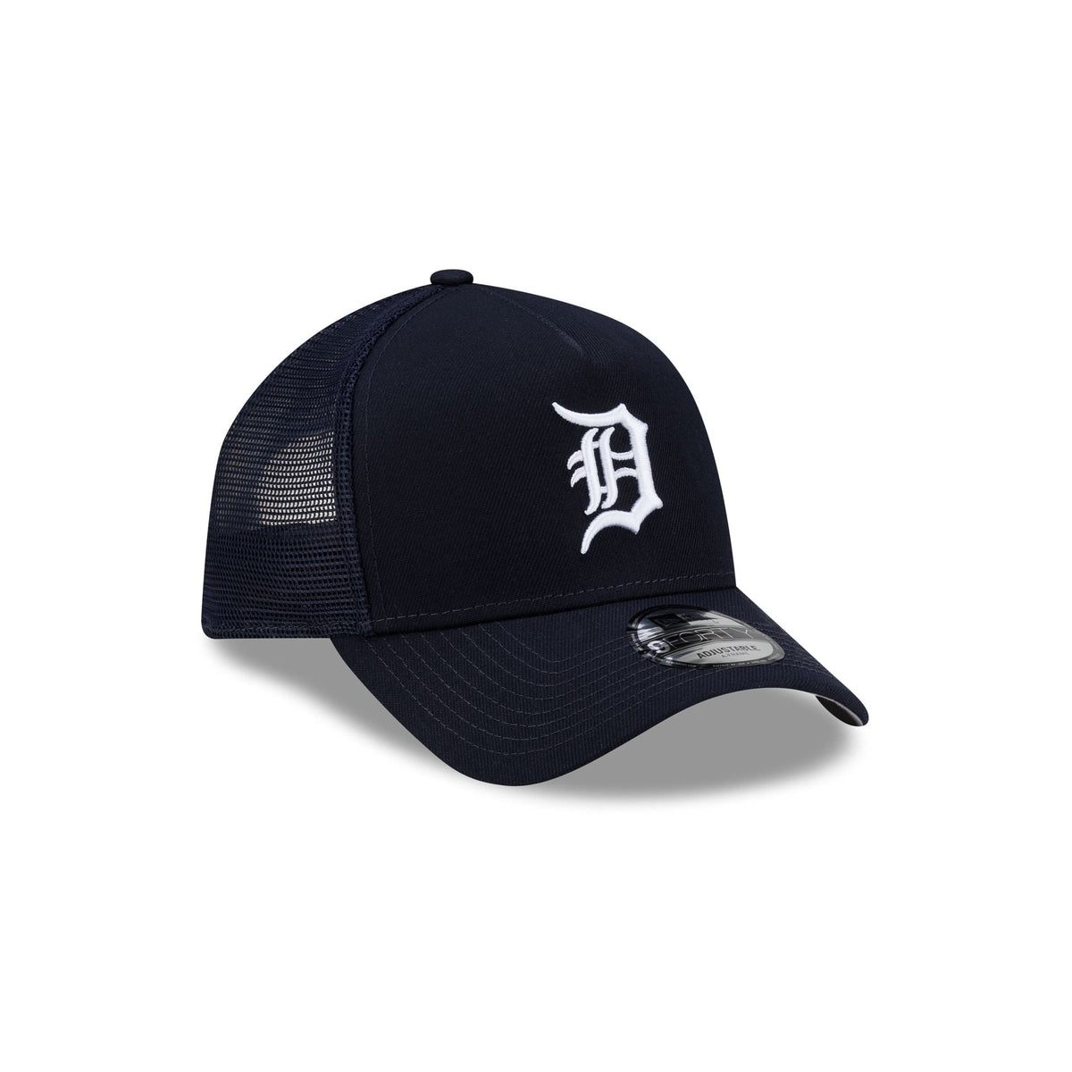 Detroit Tigers Side Script 9FORTY A-Frame Trucker Hat