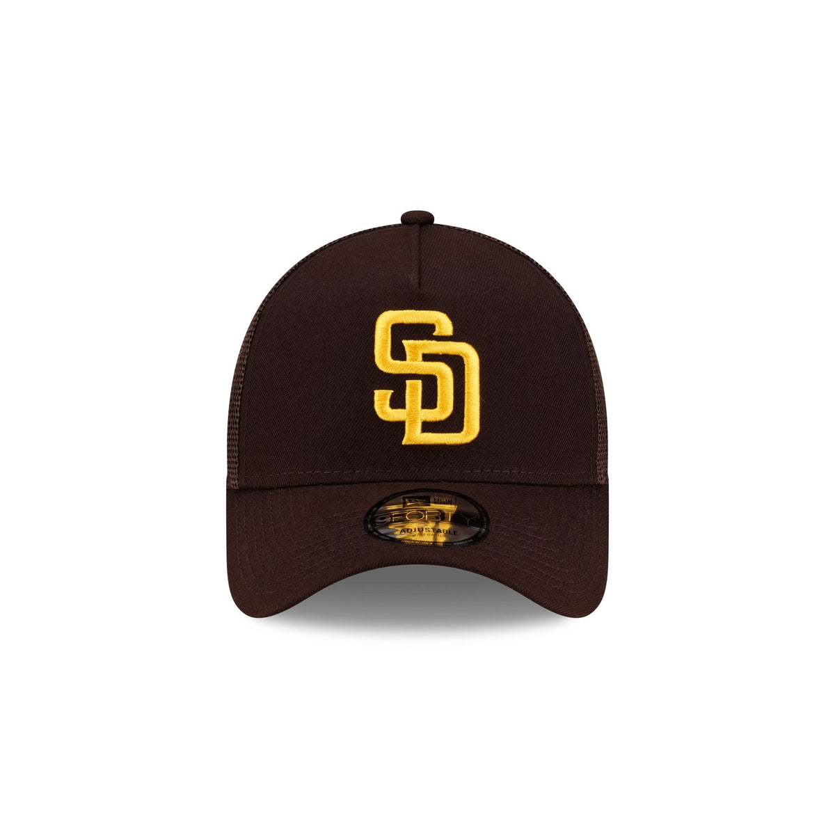 San Diego Padres Side Script 9FORTY A-Frame Trucker Hat
