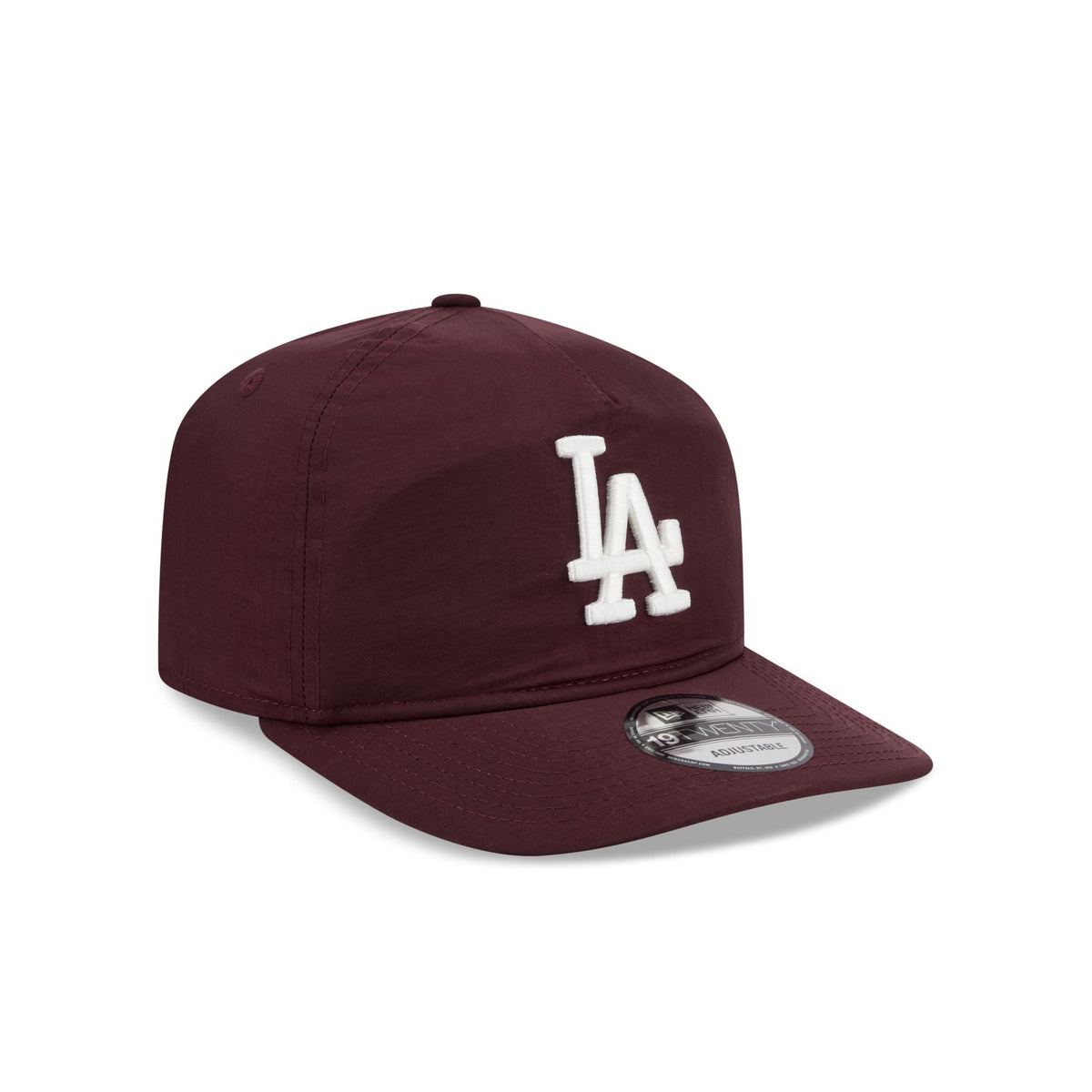 Los Angeles Dodgers Burgundy Nylon 19TWENTY Adjustable Hat