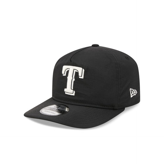 Texas Rangers Black Nylon 19TWENTY Adjustable Hat