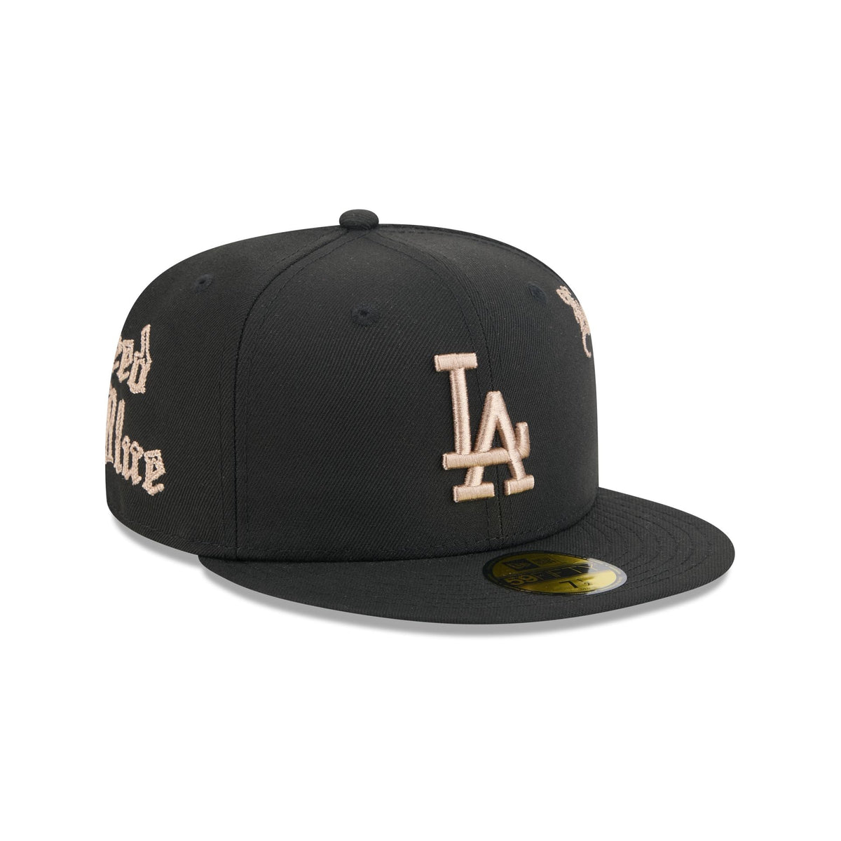 Los Angeles Dodgers Gothic Lettering 59FIFTY Fitted Hat