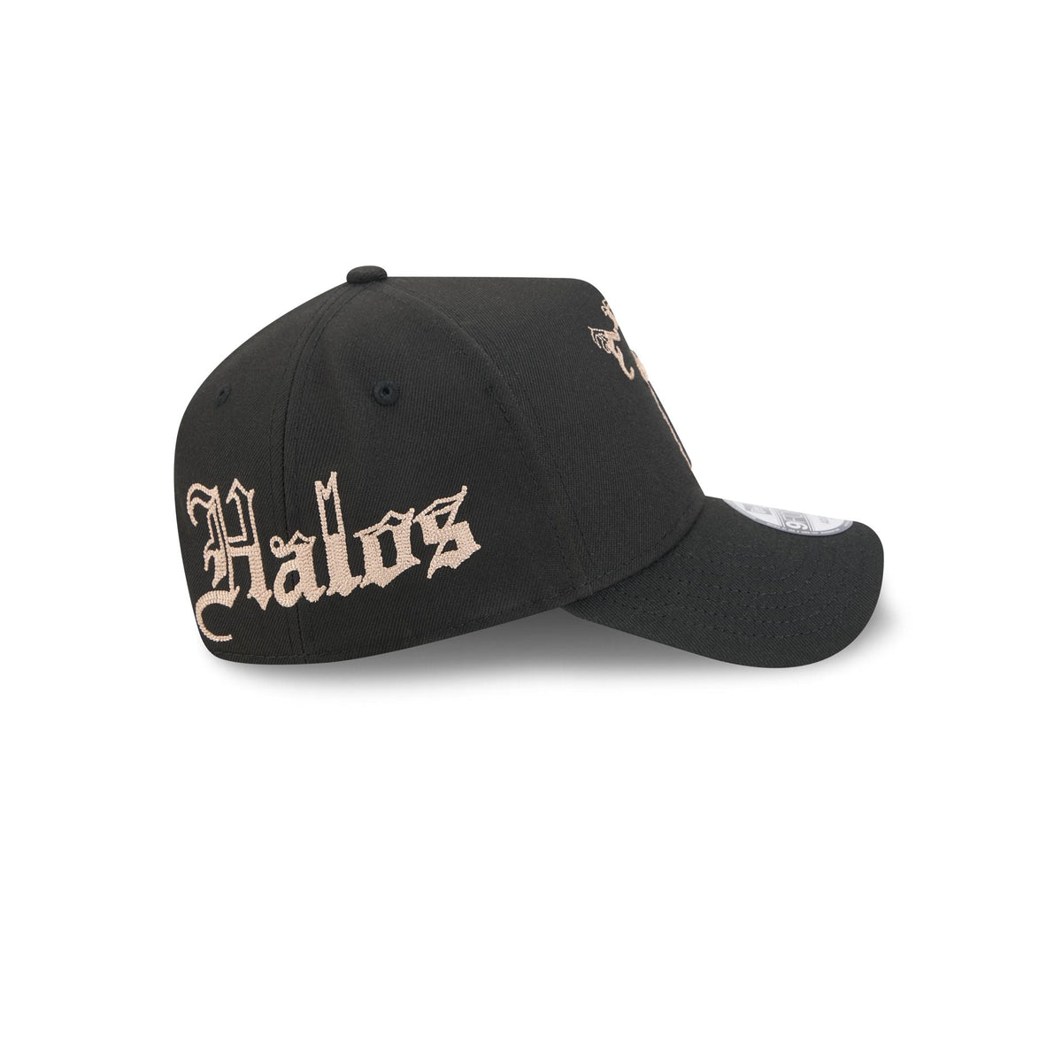 Los Angeles Angels Gothic Lettering 9FORTY A-Frame Snapback Hat