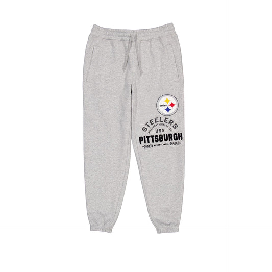 Pittsburgh Steelers Heather Gray Varsity Sweatpants