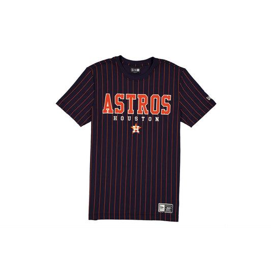 Houston Astros Throwback Pinstripe Varsity T-Shirt