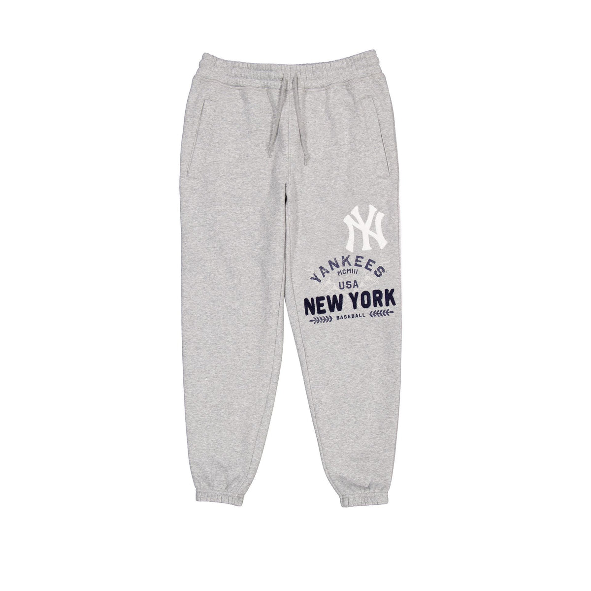 New York Yankees Heather Gray Varsity Sweatpants