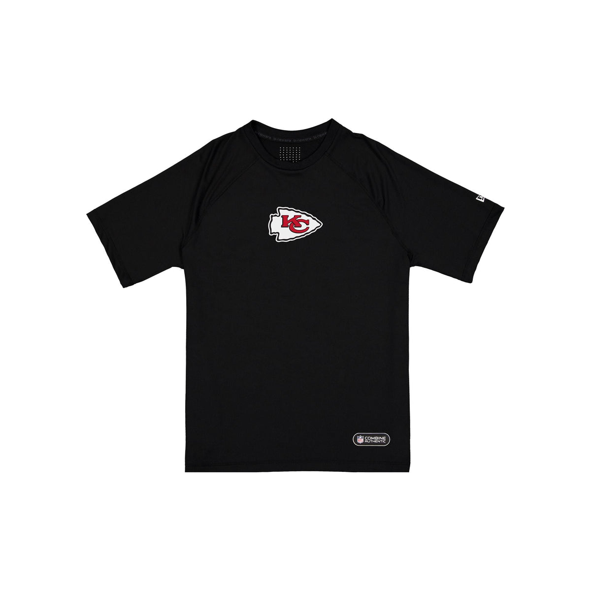 Kansas City Chiefs Bold Logo Combine Black T-Shirt