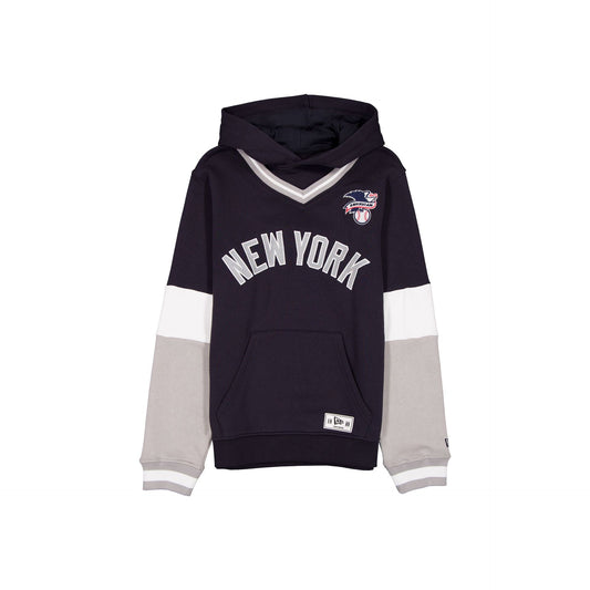 New York Yankees V-Neck Hoodie