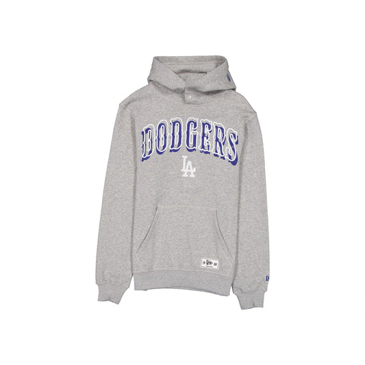 Los Angeles Dodgers Heather Gray Varsity Hoodie
