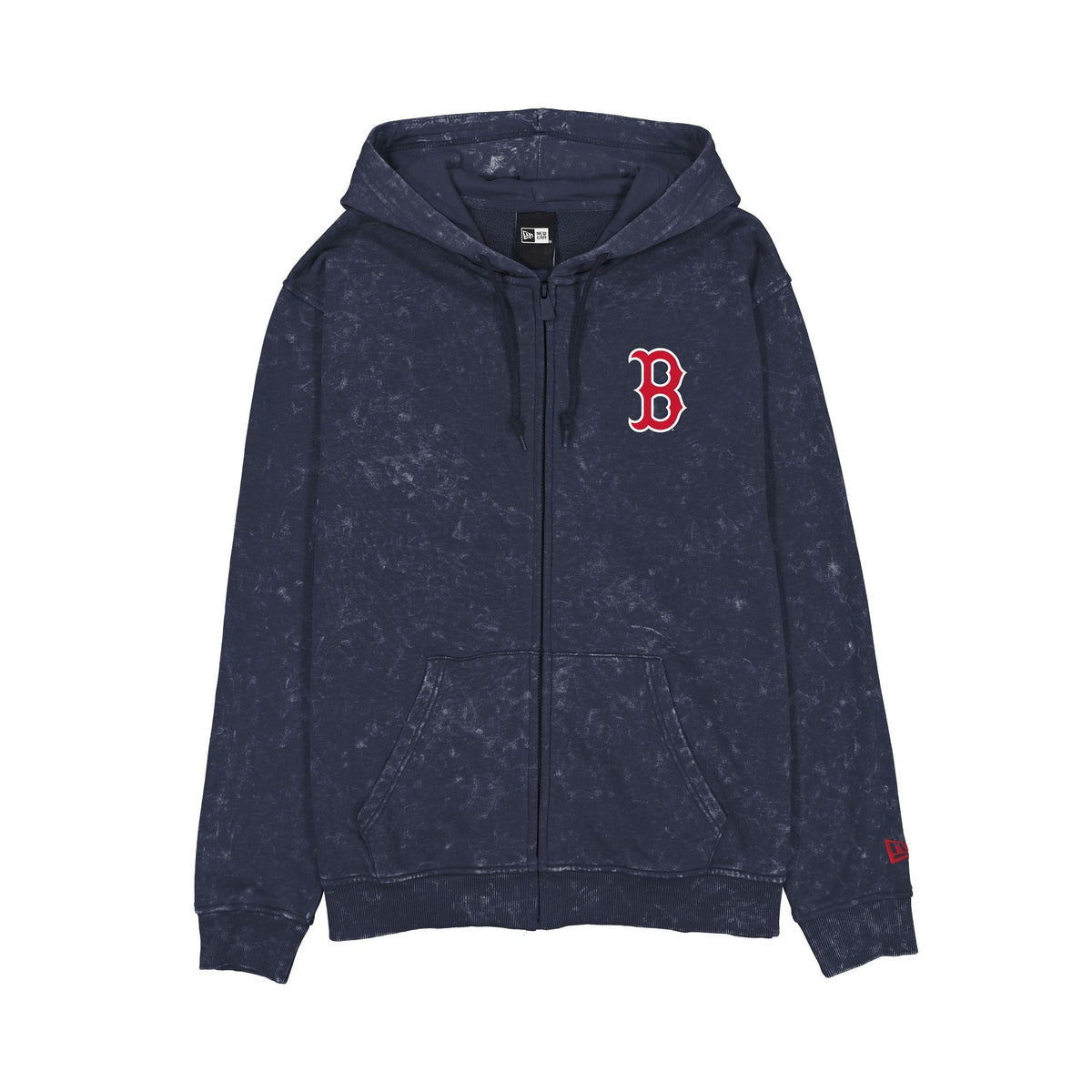 Boston Red Sox Washed Graphic Full-Zip Hoodie