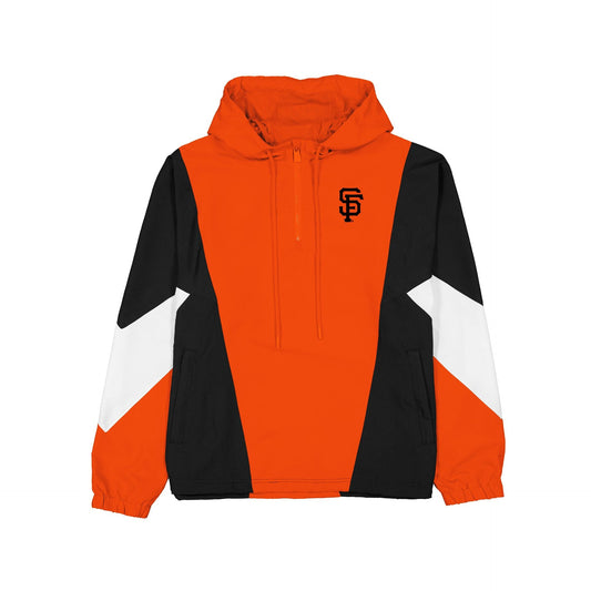 San Francisco Giants Multicolor Quarter Zip Windbreaker