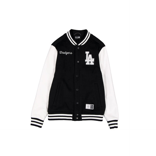 Los Angeles Dodgers Black & White Varsity Jacket