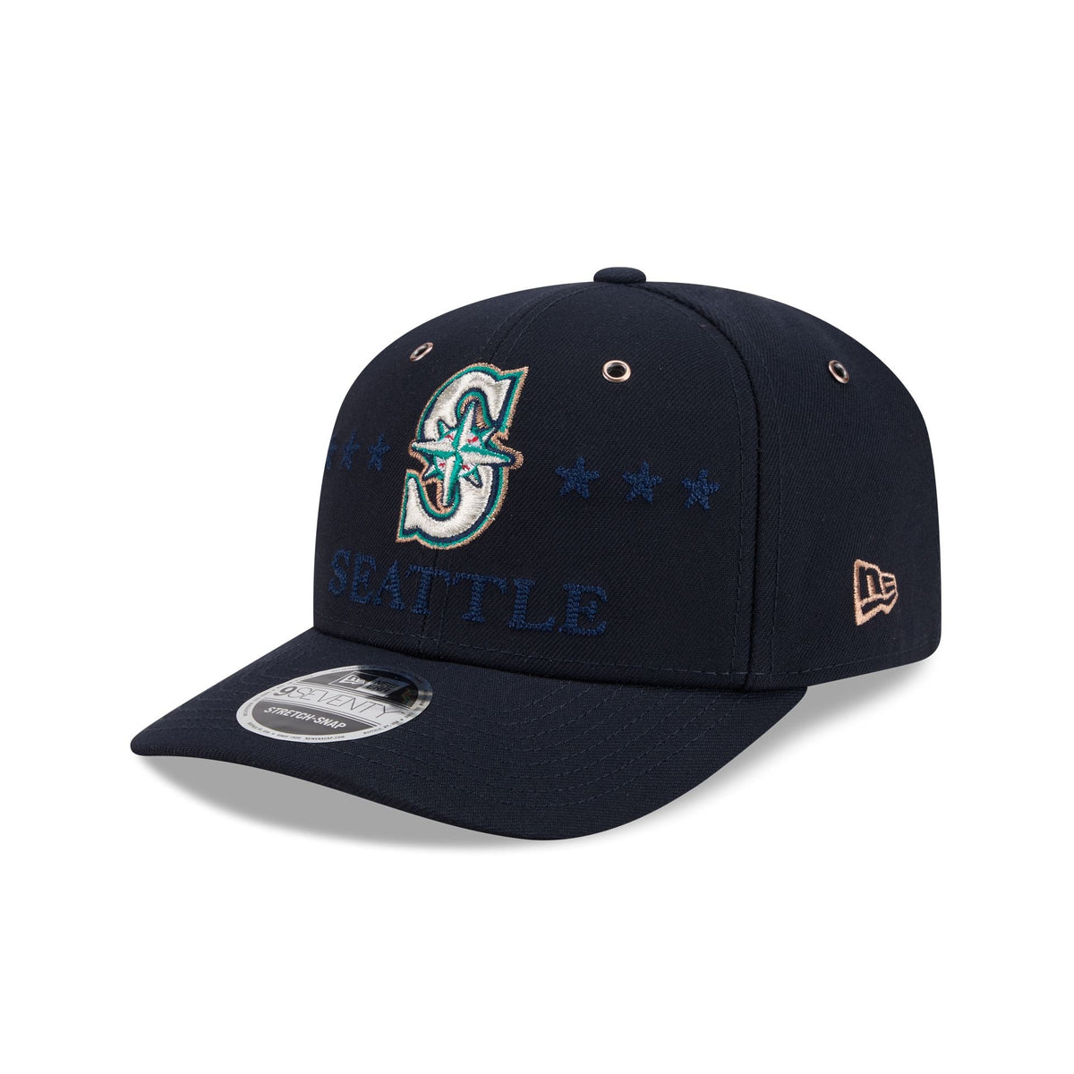 Seattle Mariners 2026 All-Star Game 9SEVENTY Stretch-Snap Hat